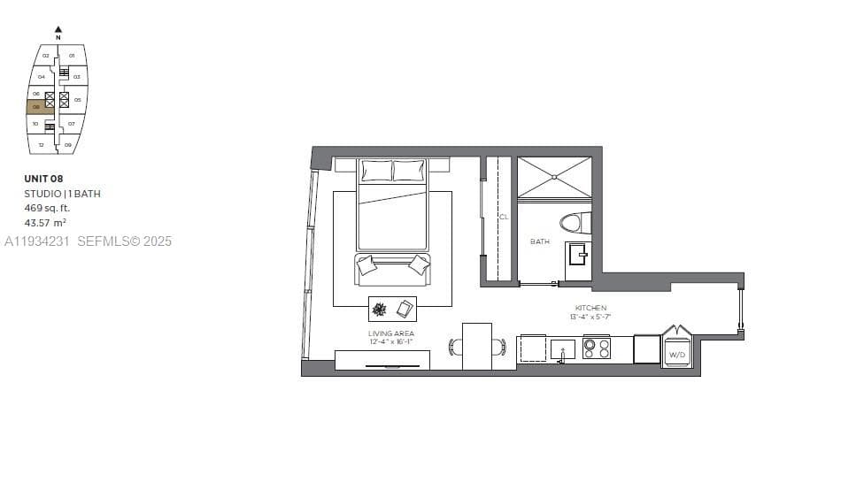 225 N Miami Ave # 1708, Miami FL 33128