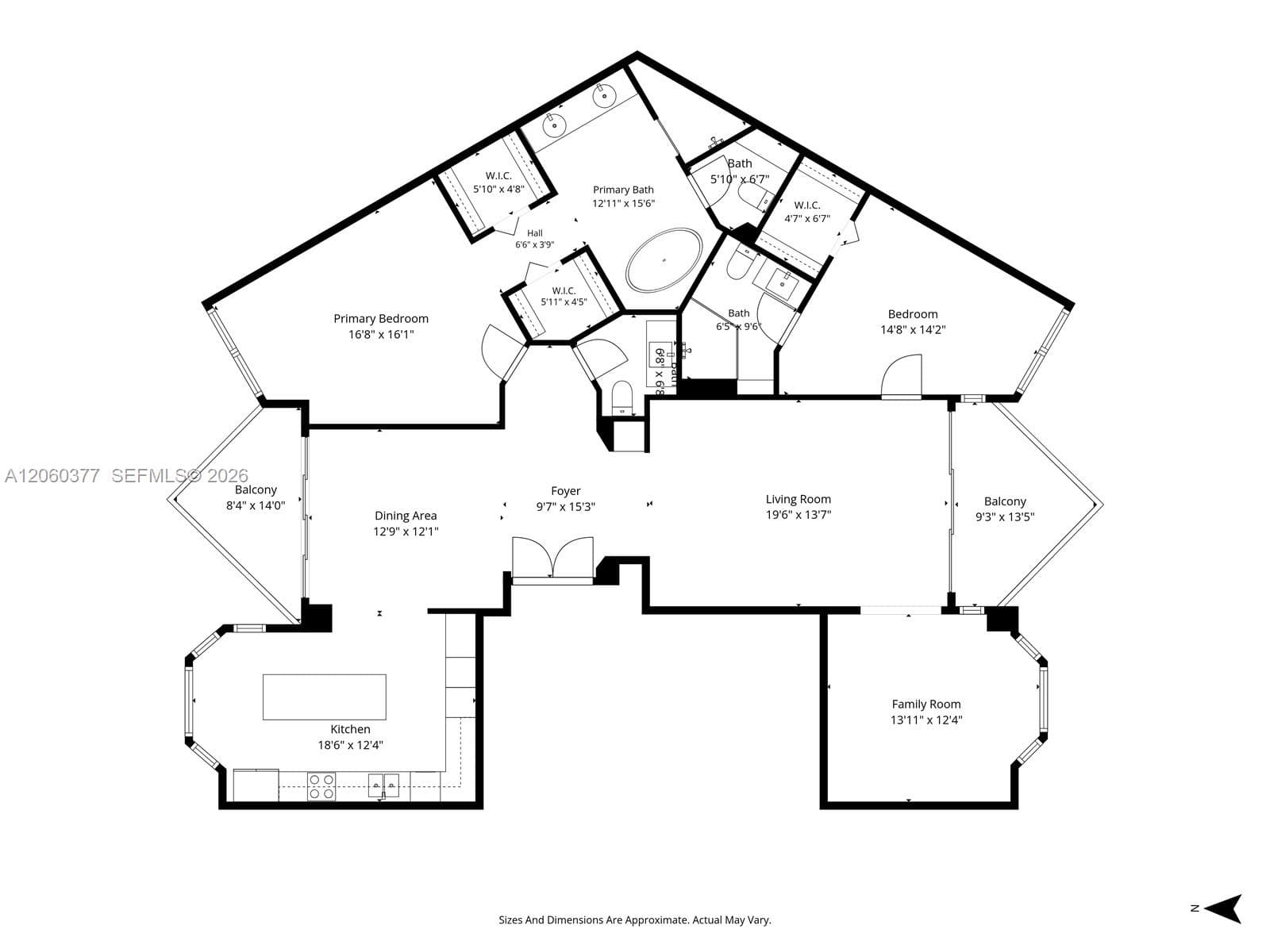 300 S Pointe Dr # 2104, Miami Beach FL 33139