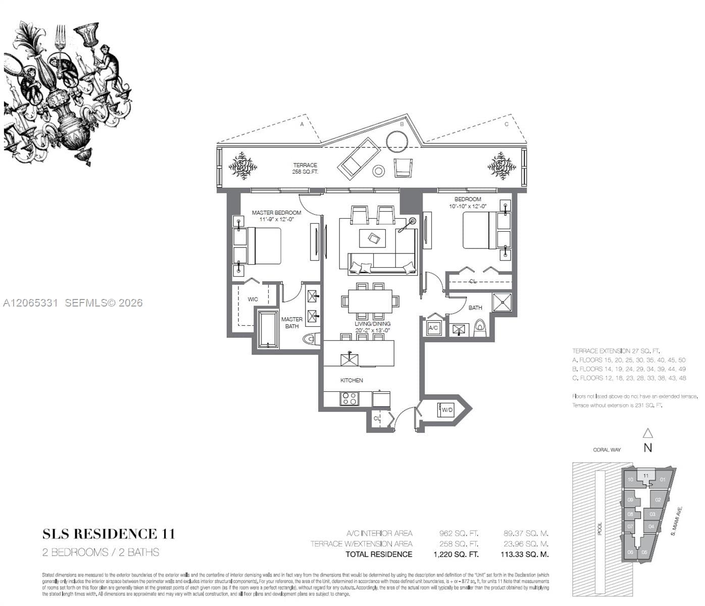 1300 S Miami Ave # 2411, Miami FL 33130