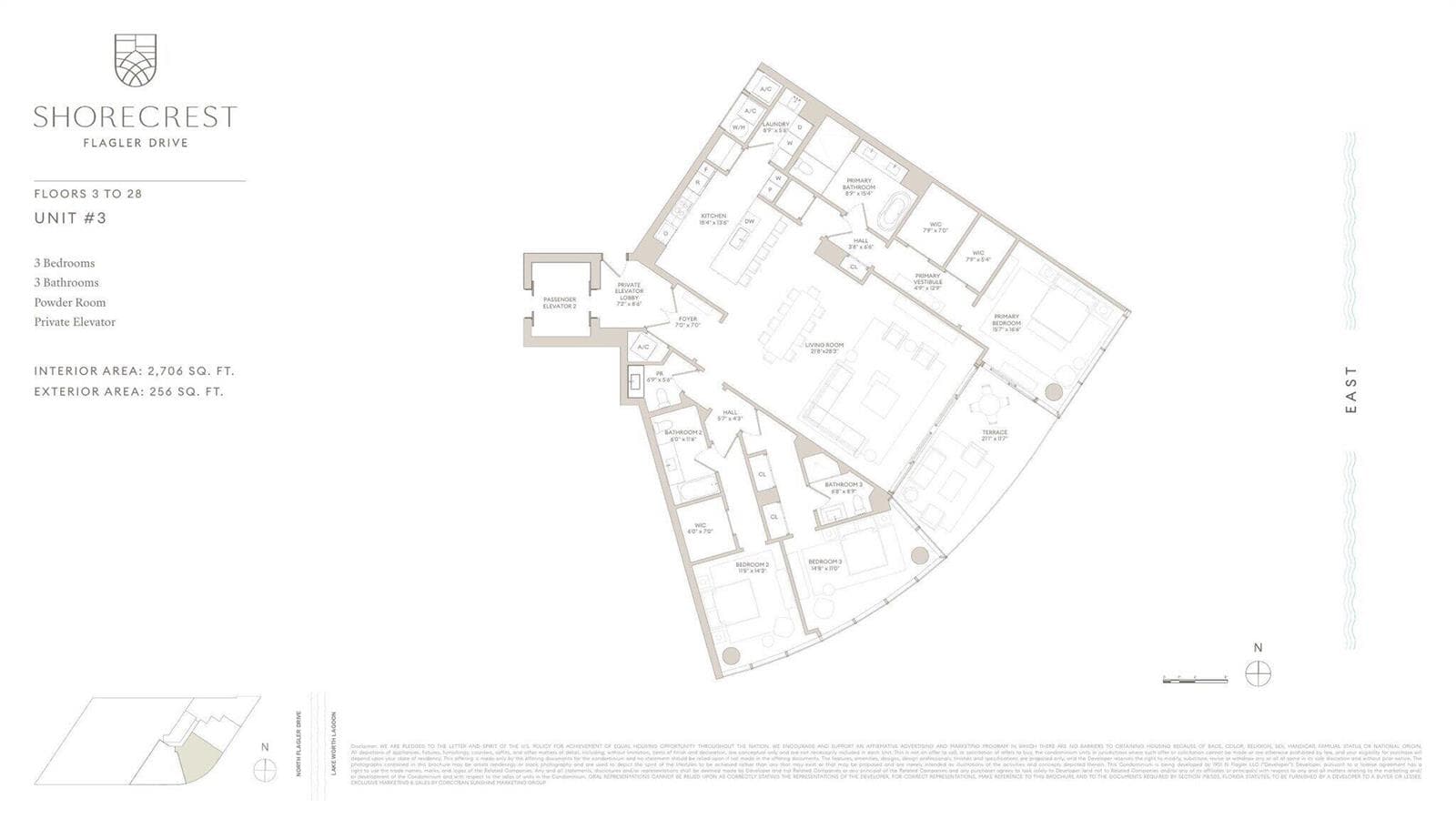 1865 N Flagler Drive # 1703, West Palm Beach FL 33407