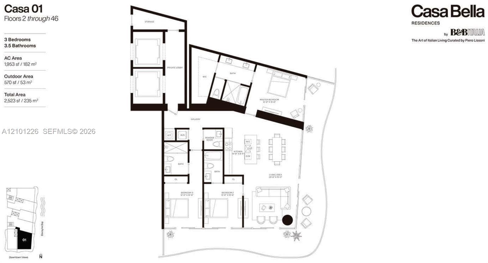 1400 Biscayne Blvd # 3001, Miami FL 33132