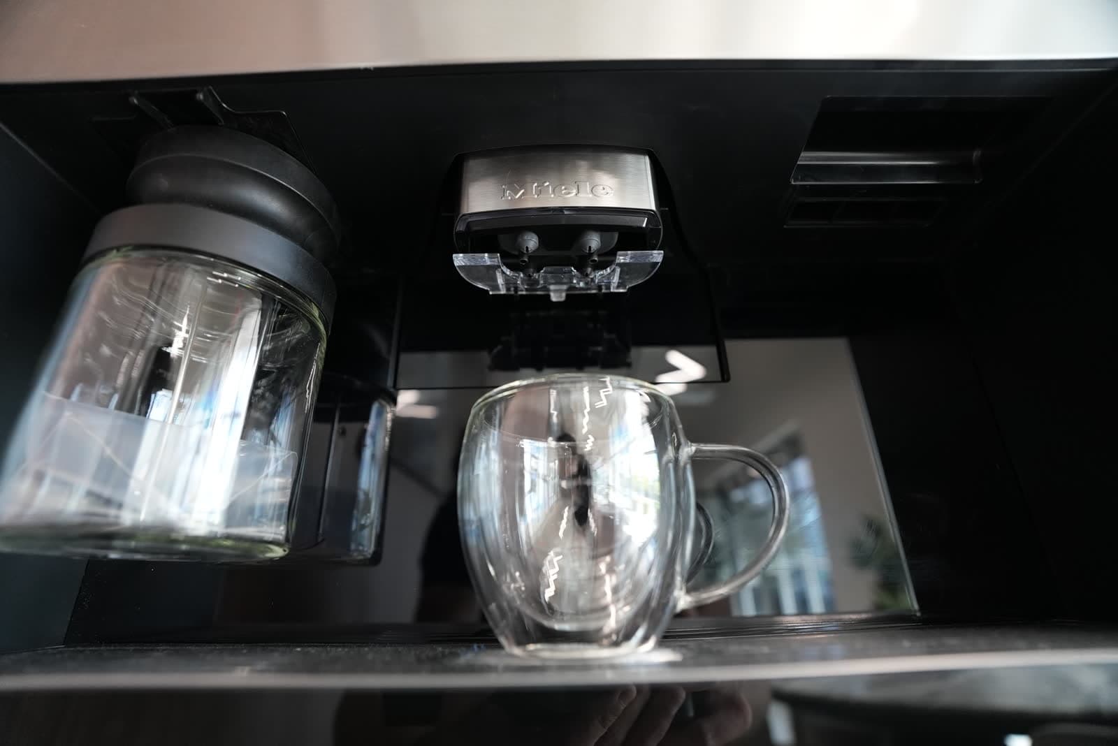 Coffee machine in the office kitchen