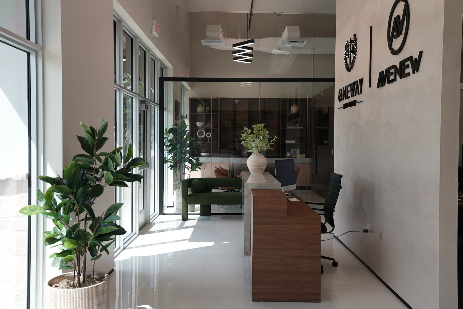 Lounge and coffee bar