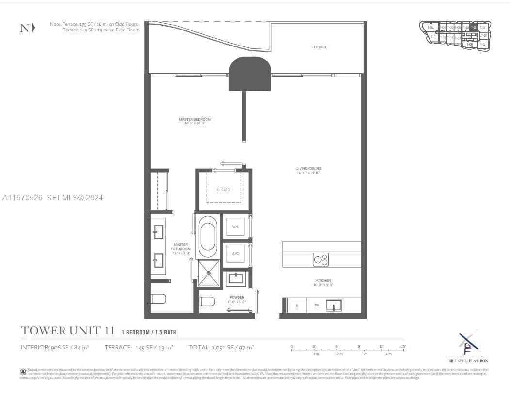 1000 Brickell Plz # 1811, Miami FL 33131