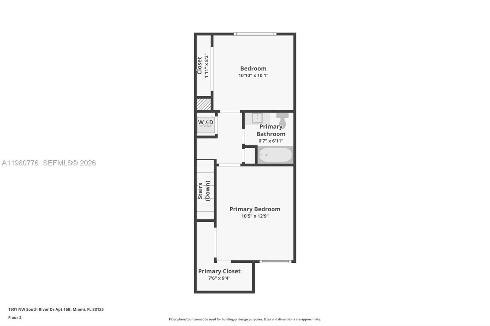 1901 NW S River Dr # 16B, Miami FL 33125