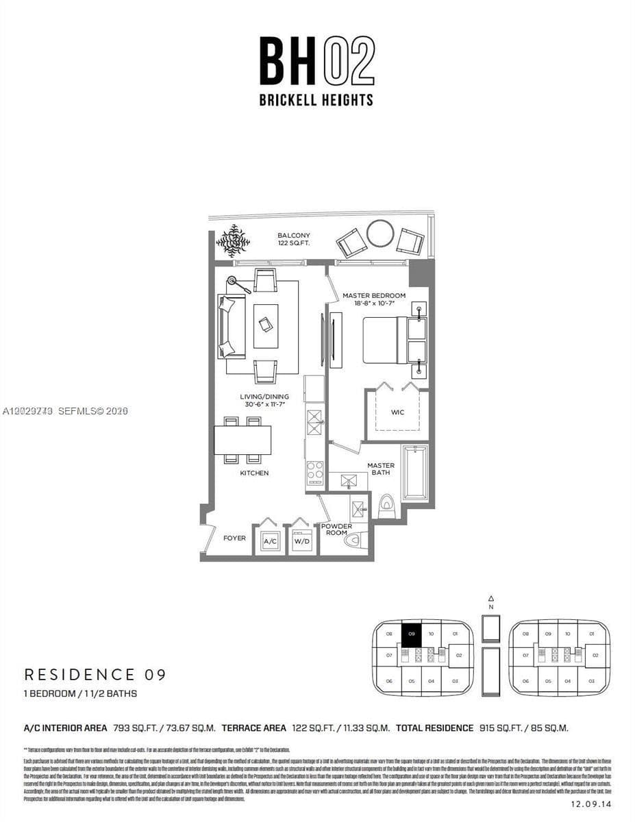 55 SW 9th St # 3409, Miami FL 33130