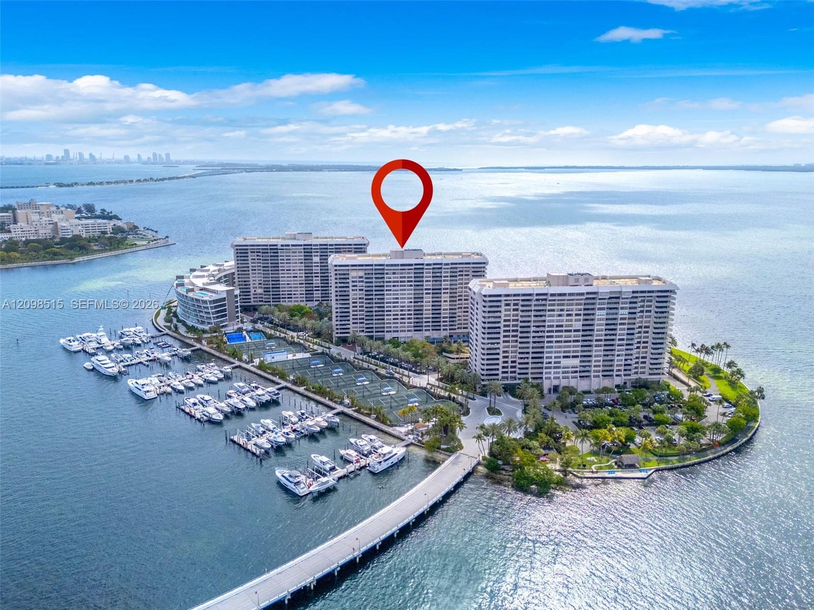 2 Grove Isle Dr # B606, Miami FL 33133