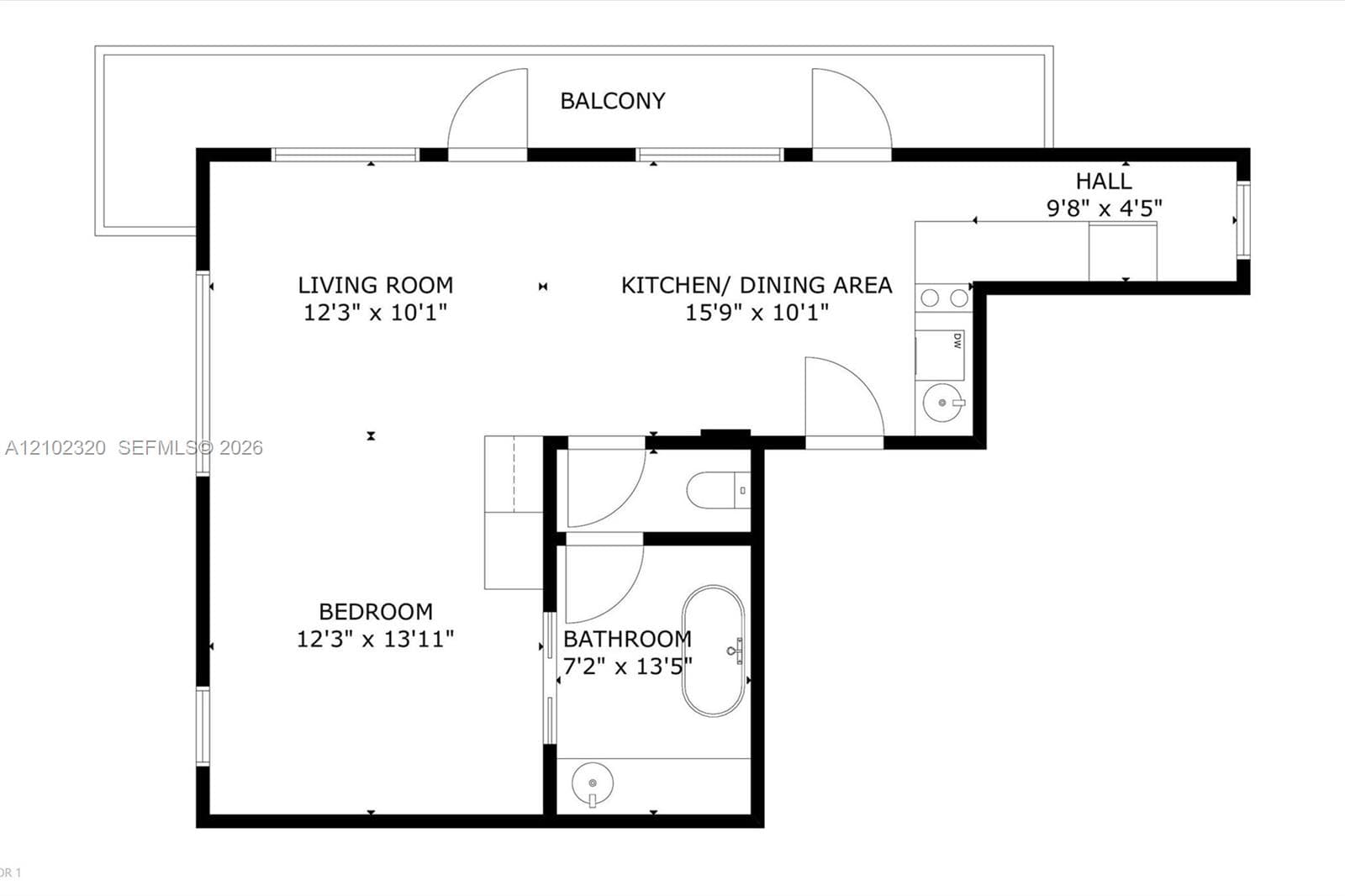 1024 Ocean Dr # A201, Miami Beach FL 33139